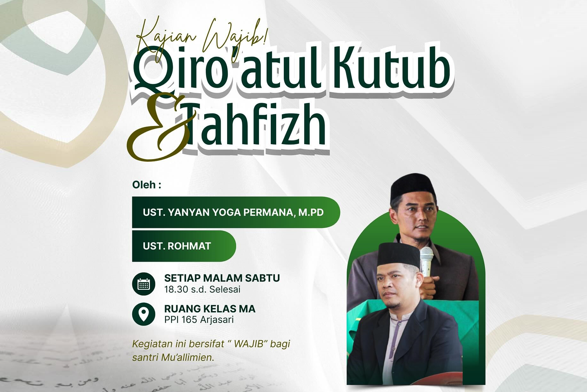 Qiro'atul Kutub & Tahfizh