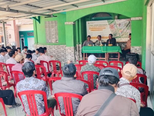 Peletakan Batu Pertama Pembangunan Lapang Serba Guna PPI 165 Arjasari