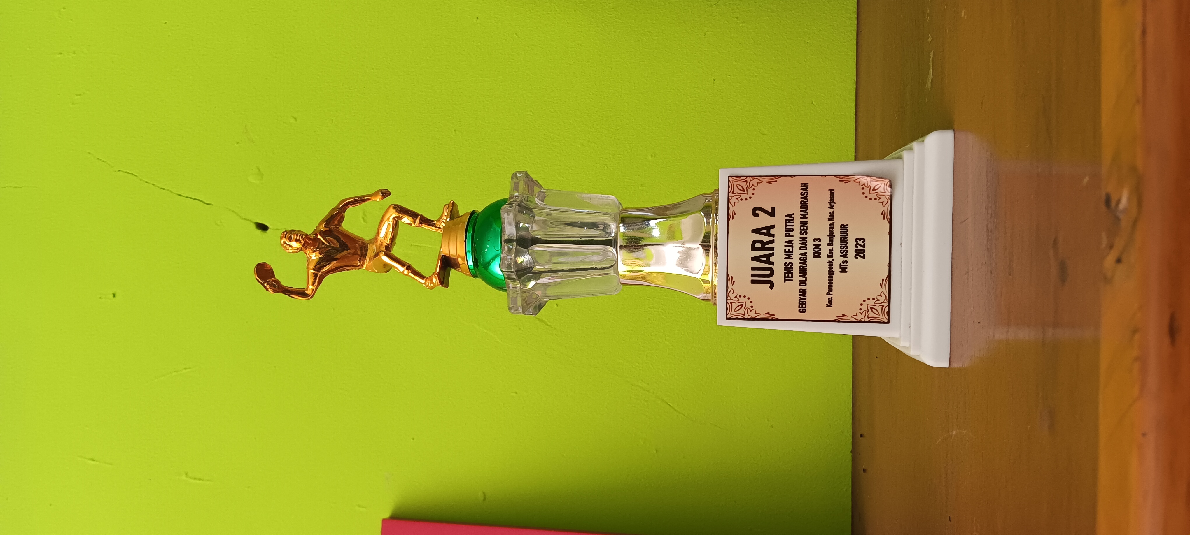 Juara 2 Tenis Meja KKM 3 Kab. Bandung